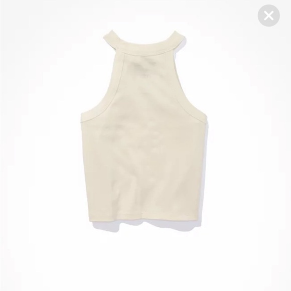 AE Cropped High-Neck Ramones Graphic Tank Top - Picture 4 of 5